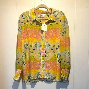 NWT Cynthia Rowley blouse‎ size 1x